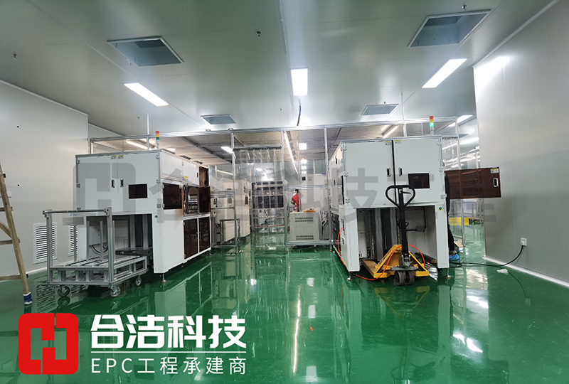 大型電子潔凈車間的圖片